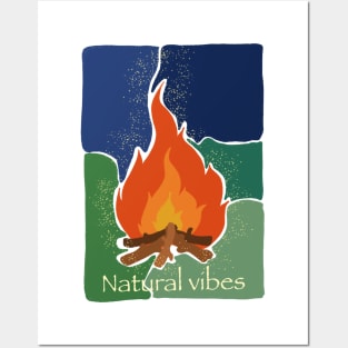 Nature Vibes Posters and Art